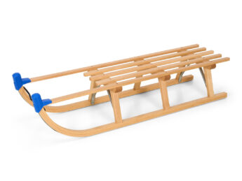 Houten Slee Davos 110cm
