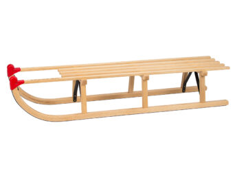 Houten Slee Davos Classic 120cm XXL